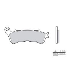 Plaquettes de frein BREMBO - 07063CC - Carbone céramique avant