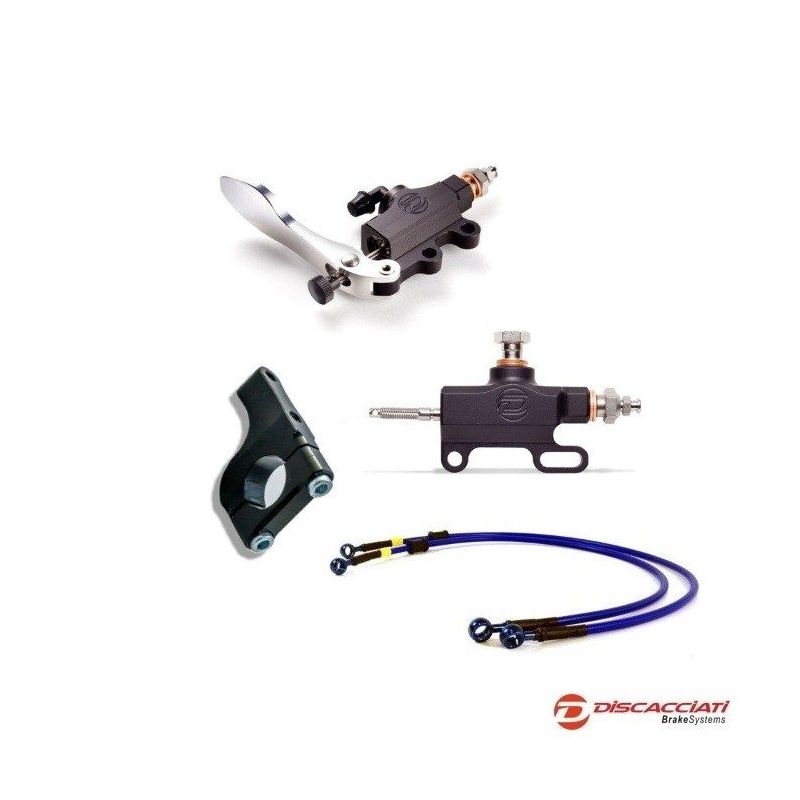 Kit Complet Frein au pouce ø13mm DISCACCIATI avec durites aviation