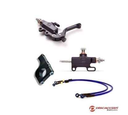 Kit Complet Frein au pouce DISCACCIATI avec durites aviation