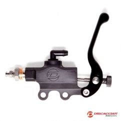 Pack DISCACCIATI Maître Cylindre ø16mm à l'index NOIR + Support au guidon ø22.2mm