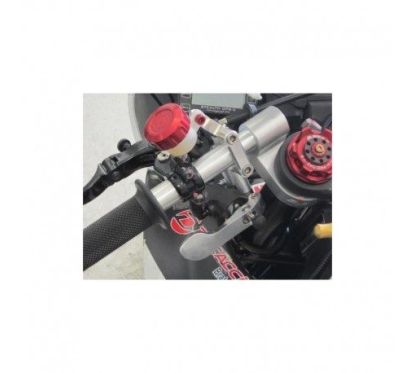 Pack DISCACCIATI Maître Cylindre ø16mm au pouce NOIR + Support au guidon ø22.2mm