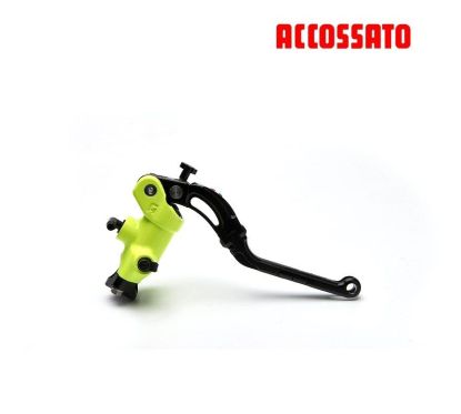 Maitre Cylindre ACCOSSATO Frein 19x20 "Color" avec Levier Révolution