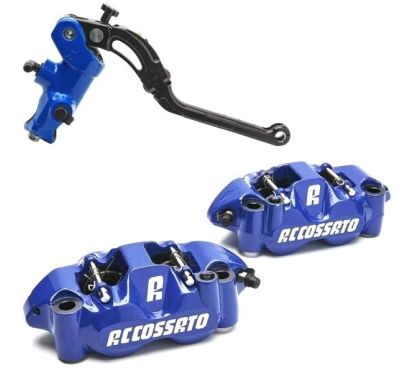 PACK 2 Etriers + 1 Maître Cylindre PR19 - ACCOSSATO