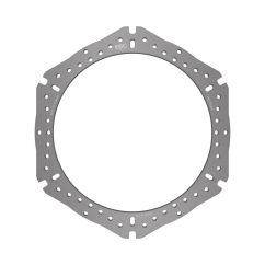 Disque de frein fixe rond