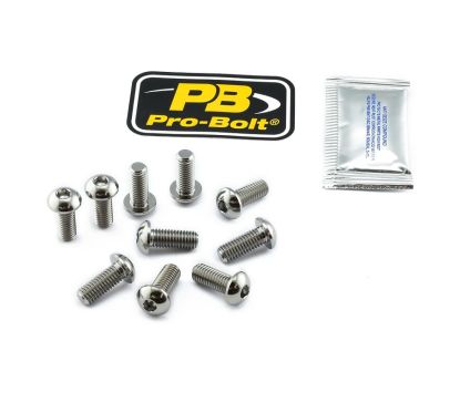 Kit de vis de fixation de disque de frein en titane