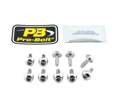 Kit de vis de fixation pour disque de frein inox