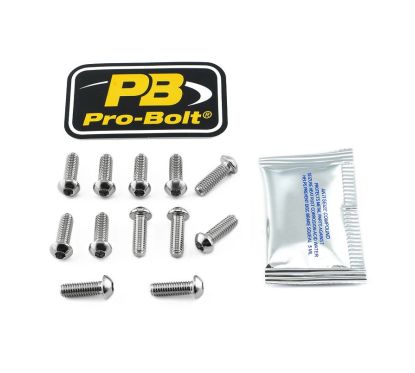 Kit de vis de fixation pour disque de frein inox