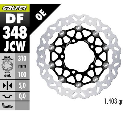 Disque de frein FLOATECH WAVE