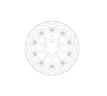 Disque Flottant Racing Halo Series