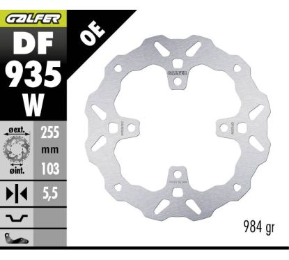 DISQUE DE FREIN FIXED WAVE