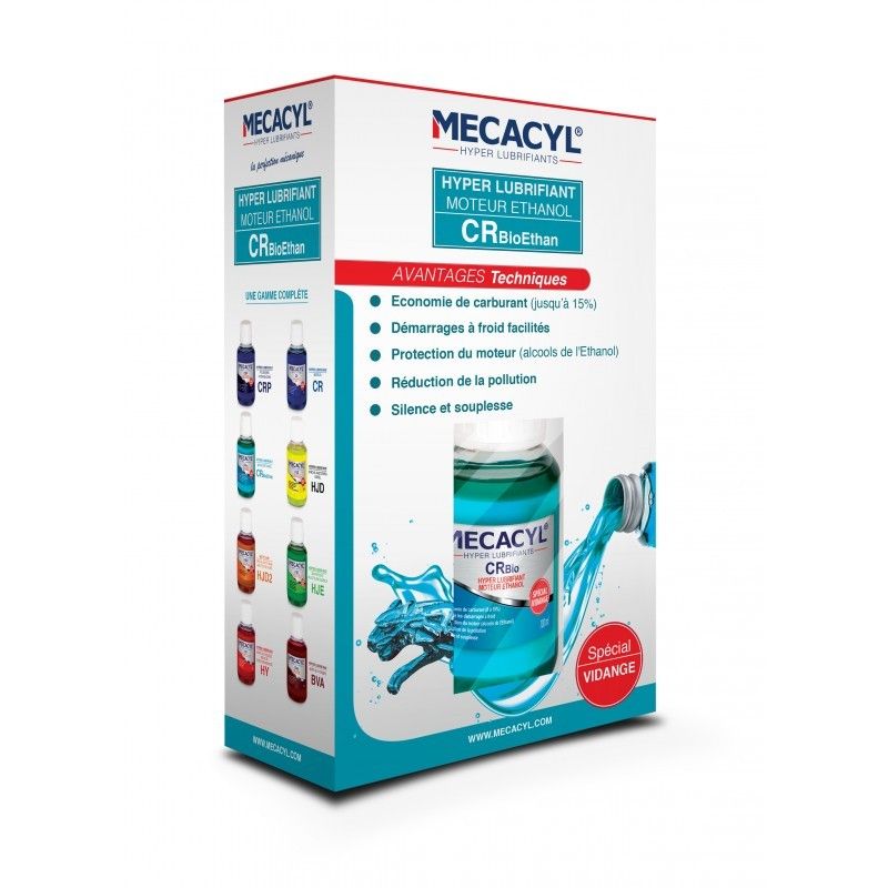 MECACYL *.* CRBioéthanol 100ml - Additif Moteur - Hyper lubrifiant - Moteur ESS/ETH