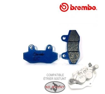 Plaquettes BREMBO pour étrier Compatible Platine 50STUNT - ORGANIC