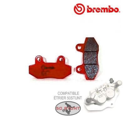 Plaquettes BREMBO pour étrier Compatible Platine 50STUNT - ORGANIC