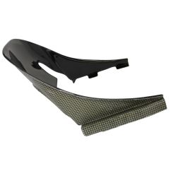 Déflecteur d'air fibre de verre GSXR1000 2017-2018 noir