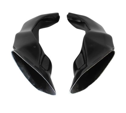 Entrées d'air racing fibre de verre noire GSXR1000 2017-2018