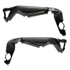 Protections de cadre carbone Daytona 675 2013-2016
