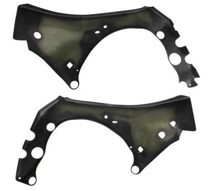 Protections de cadre carbone YZF R1 2015-2018, MT10 2016-2018