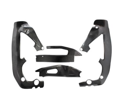 Protections de cadre et bras oscillant carbone CBR1000RR 2004-2007