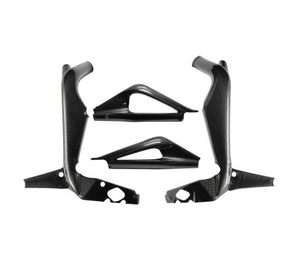Protections de cadre et bras oscillant carbone Daytona 675 2006-2012, 675R 2011-2012