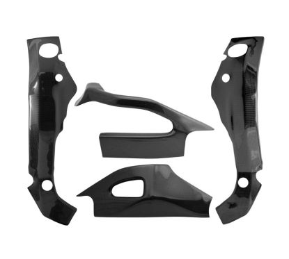 Protections de cadre et bras oscillant carbone GSXR1000 2005-2006