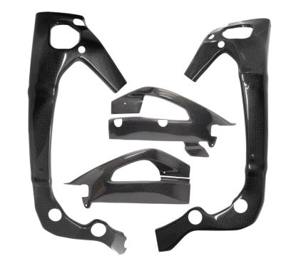 Protections de cadre et bras oscillant carbone GSXR1000 2017-2018