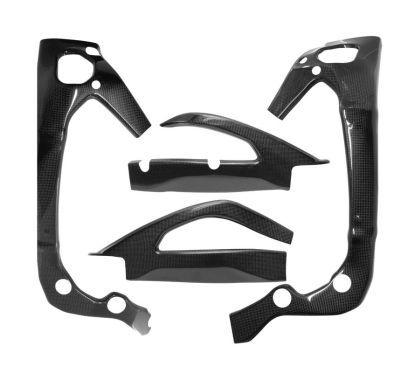 Protections de cadre et bras oscillant carbone GSXR1000 2017-2018