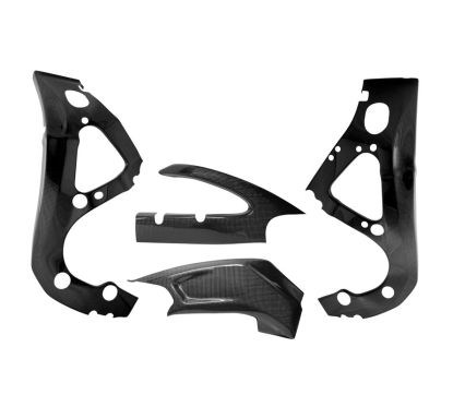 Protections de cadre et bras oscillant carbone GSXR600, GSXR750 2011-2016