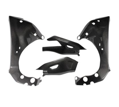 Protections de cadre et bras oscillant carbone YZF R1 2015-2022, MT10 2016-2020