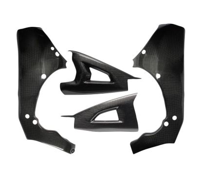 Protections de cadre et bras oscillant carbone ZX10R 2016-2018