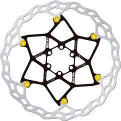 DISC WAVE FLOAT 203X2.0MM GOLD