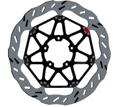 Disque de frein BRAKING EP146R Epta Wave flottant Ducati Panigale V4