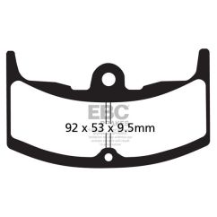 Plaquettes de frein organiques série FA