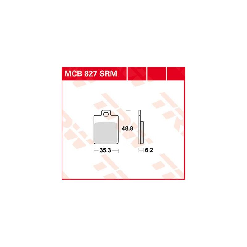 BRAKE PAD ORGANIC SCOOTER