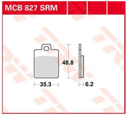Plaquettes de frein en céramique série EC