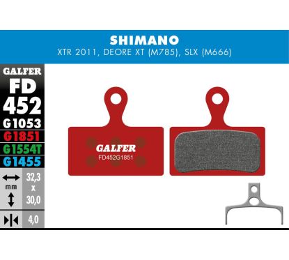 Plaquettes de frein élaborées G1851