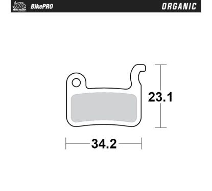 Plaquette de frein organique