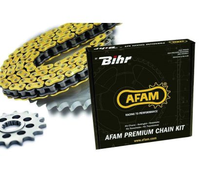Kit chaîne AFAM 428 type R1 11/60 (couronne Ultra-light anodisé dur) Beta Evo 80 2T