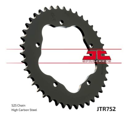 Couronne JT SPROCKETS 43 dents acier standard pas 525 type 752