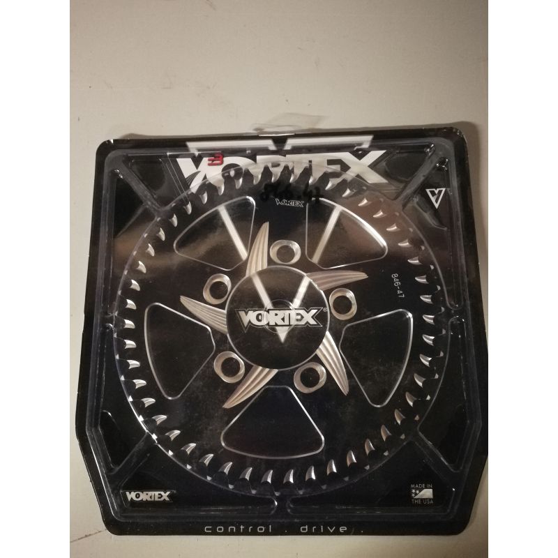 Couronne VORTEX 47 Dents - Noir (ref:846CZK)  pour jante OZ / PIEGA