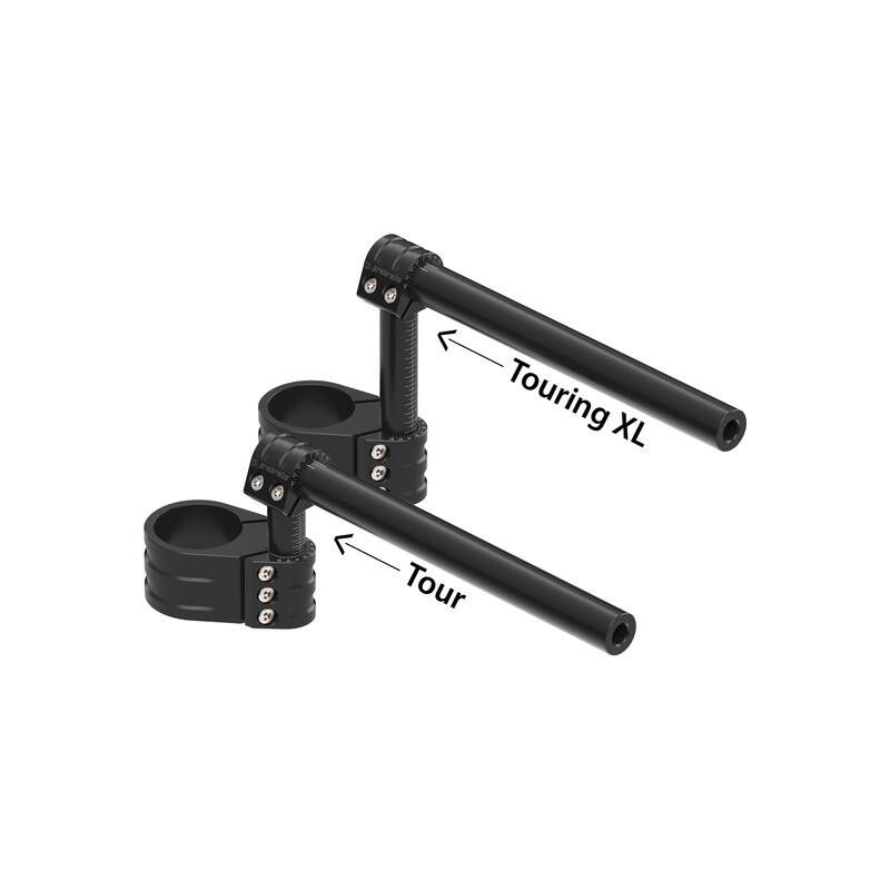 Demi Guidon PROBRAKE REVO TOUR / TOURING XL - Ø34 à 55mm - Rehausse +40 à +120mm
