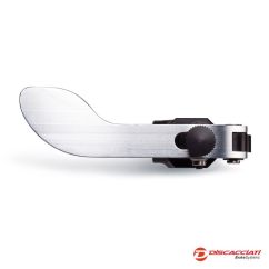 Pack DISCACCIATI Maître Cylindre ø13mm au pouce ARGENT + Support au guidon ø25.4mm ( pour HARLEY )