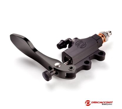 Pack DISCACCIATI Maître Cylindre ø16mm à l'index NOIR + Support au guidon ø25.4mm ( pour HARLEY )