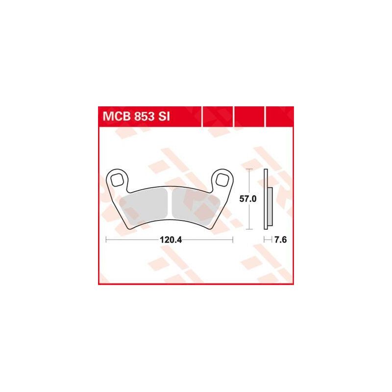 BRAKE PAD SINTER OFFROAD