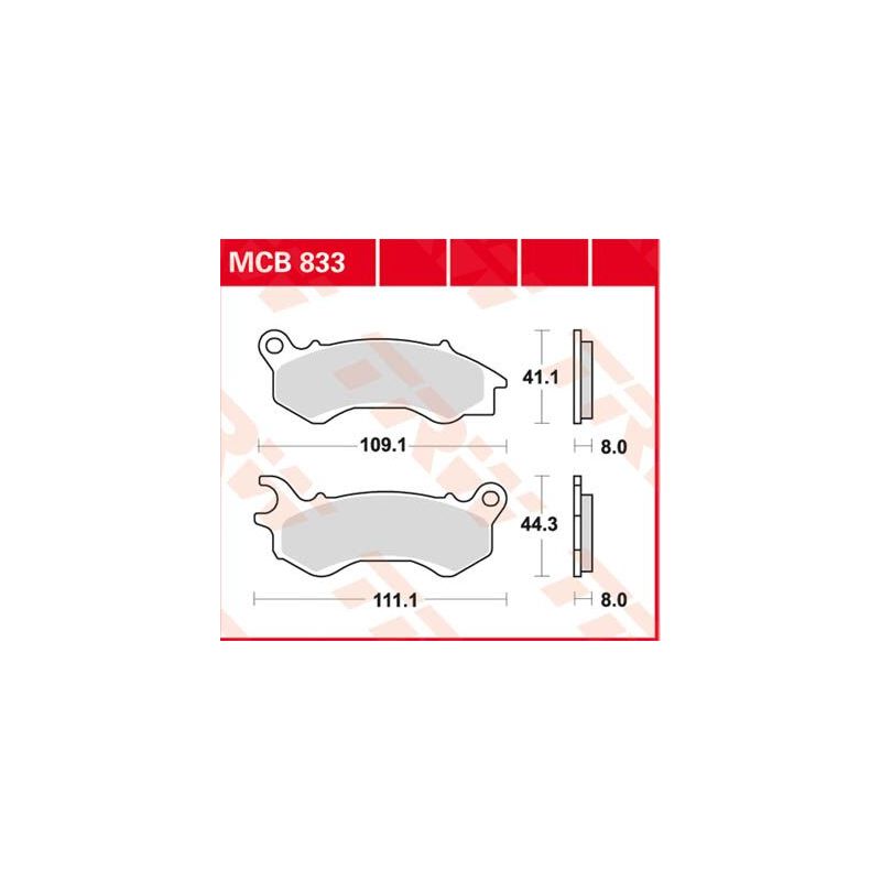 BRAKE PAD SINTER SCOOTER