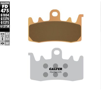 Plaquettes de frein frittées HH