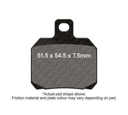 Plaquettes de frein frittées Extreme Performance "EPFA"