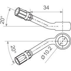Raccord banjo Varioflex