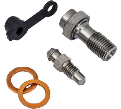 Vis banjo avec vis de vidange