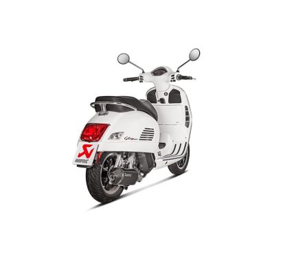 MUFFLER SS/CF BLK GTS125