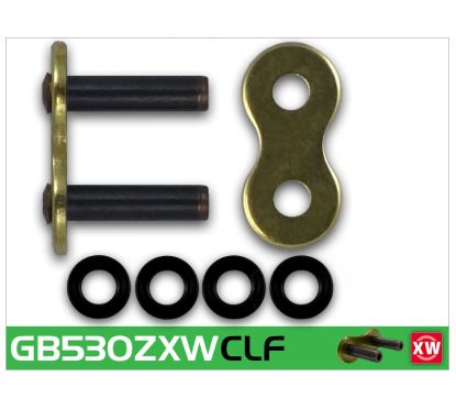 Attache rapide pour chaîne de transmission 530 ZXW